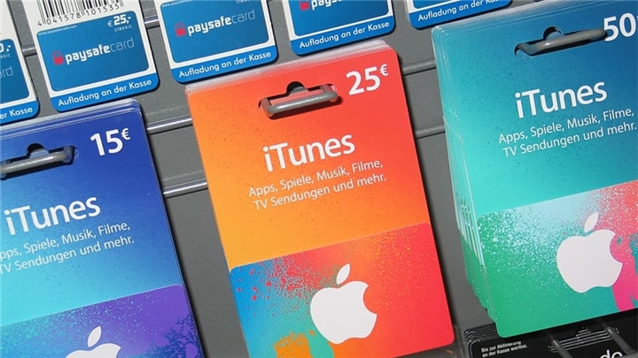 خرید آنلاین گیفت کارت اپل آیتونز App Store & iTunes